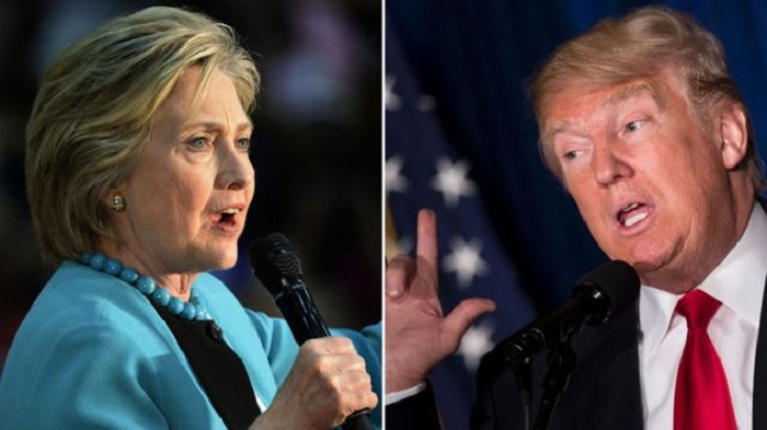 US election 2016: Clinton rips into Trump over taxes